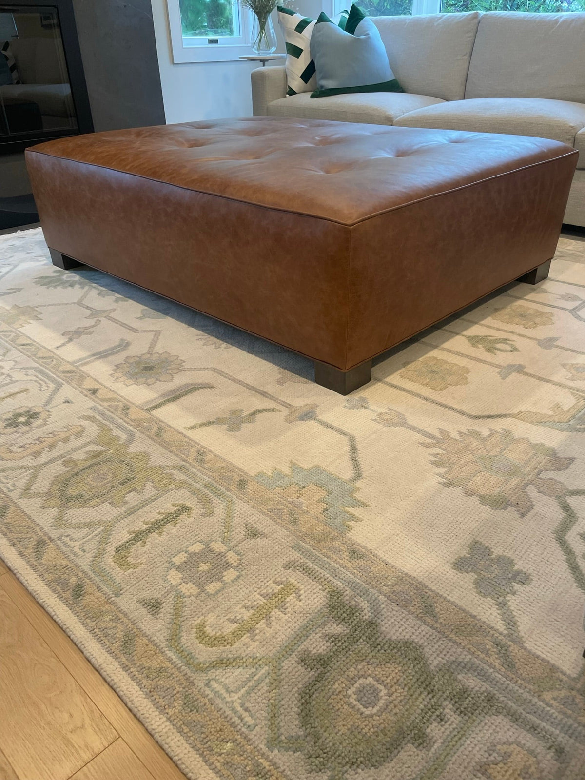 Inverness Classic Blue Modern Oushak