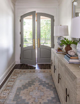 Susie Blue Modern Oushak Rug