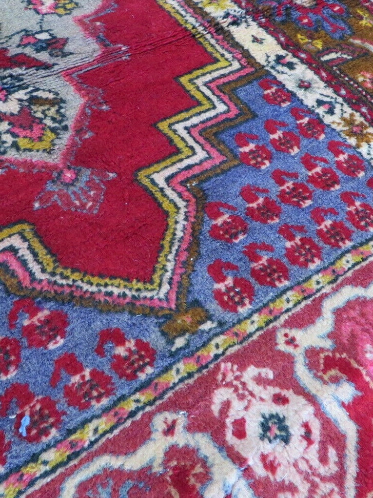 Red Vintage Turkish 4 x 6 (in stock)