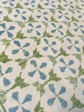 Tampa Blue Green Hand-Knotted Wool Rug