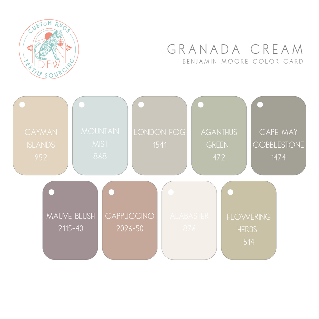 Granada Cream Modern Oushak
