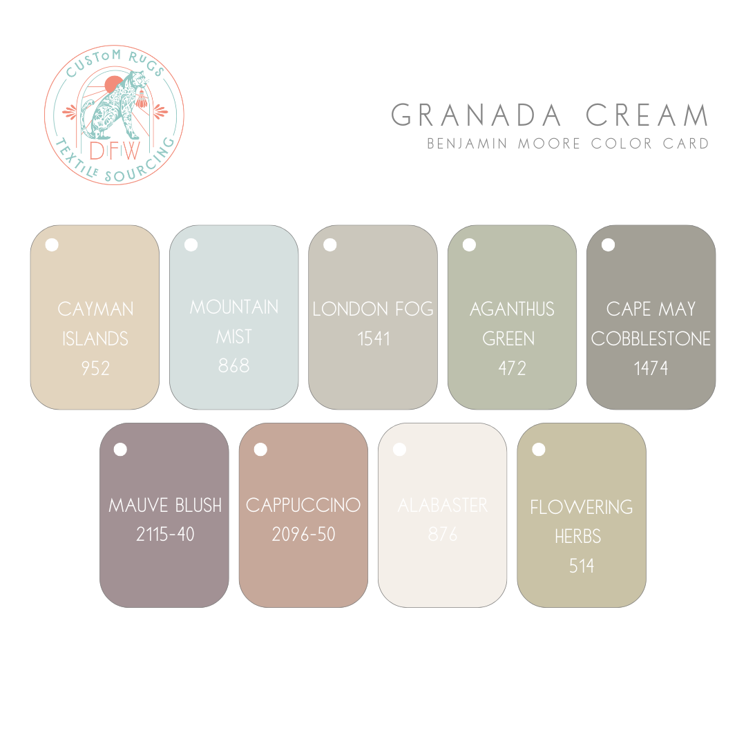 Granada Cream Modern Oushak