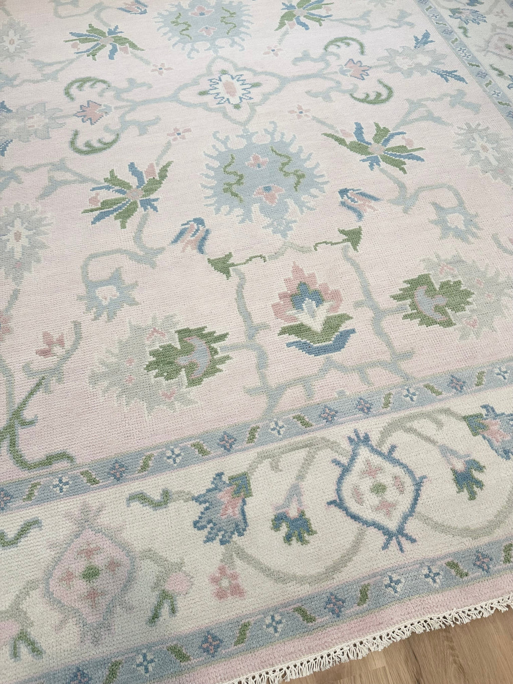 Georgetown Pink Modern Oushak