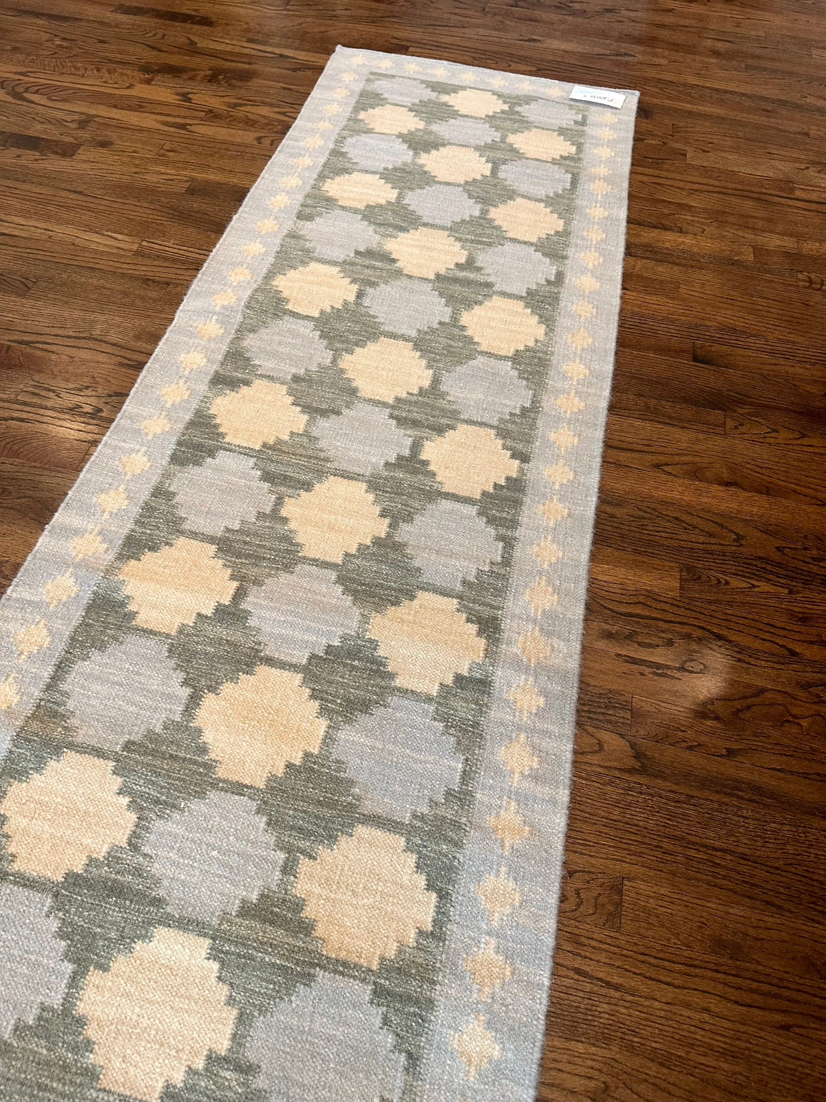 Holt Blue Cotton Dhurrie