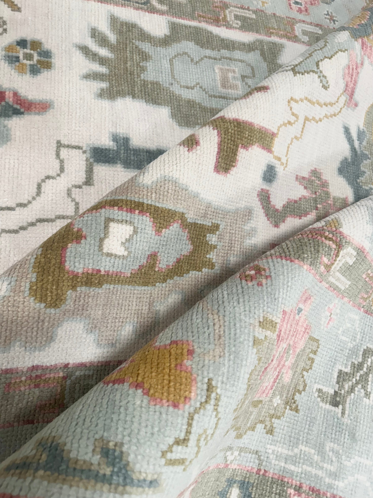 Savannah Cream Modern Oushak