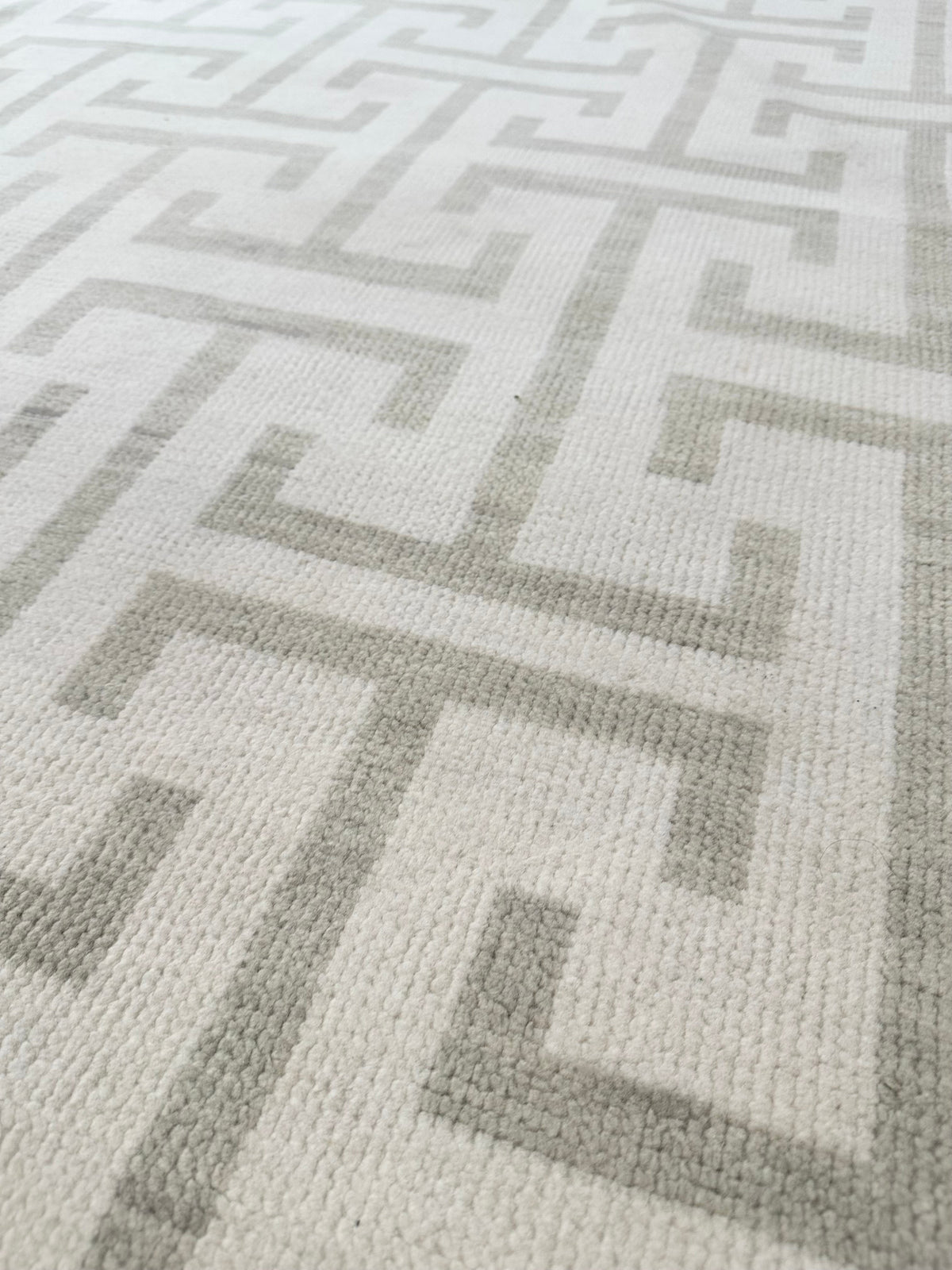 Tyler Neutral Hand-Knotted Wool Rug