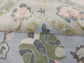 Geneva Green and Blue Modern Oushak Rug