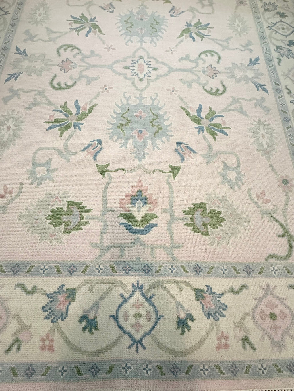 Georgetown Pink Modern Oushak
