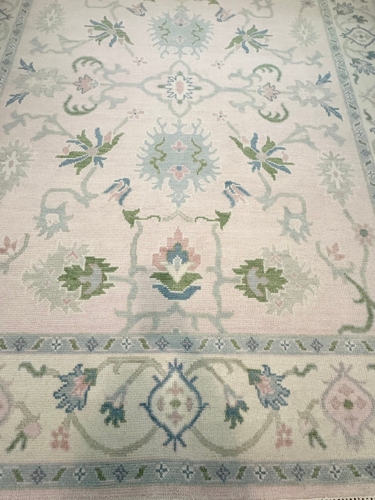 Georgetown Pink Modern Oushak
