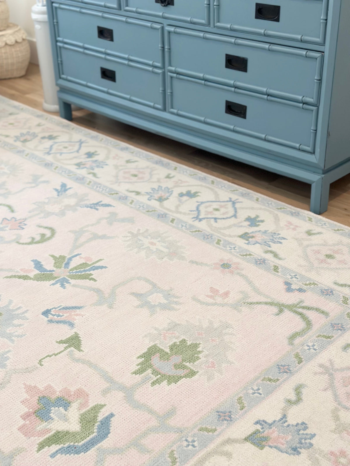 Georgetown Pink Modern Oushak