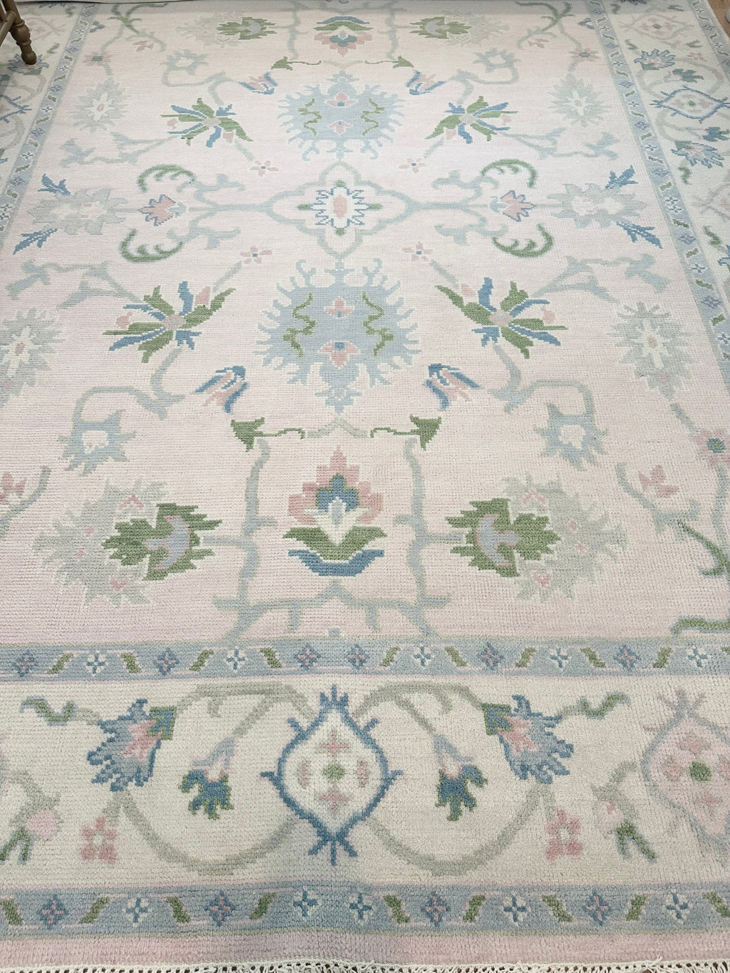 Georgetown Pink Modern Oushak