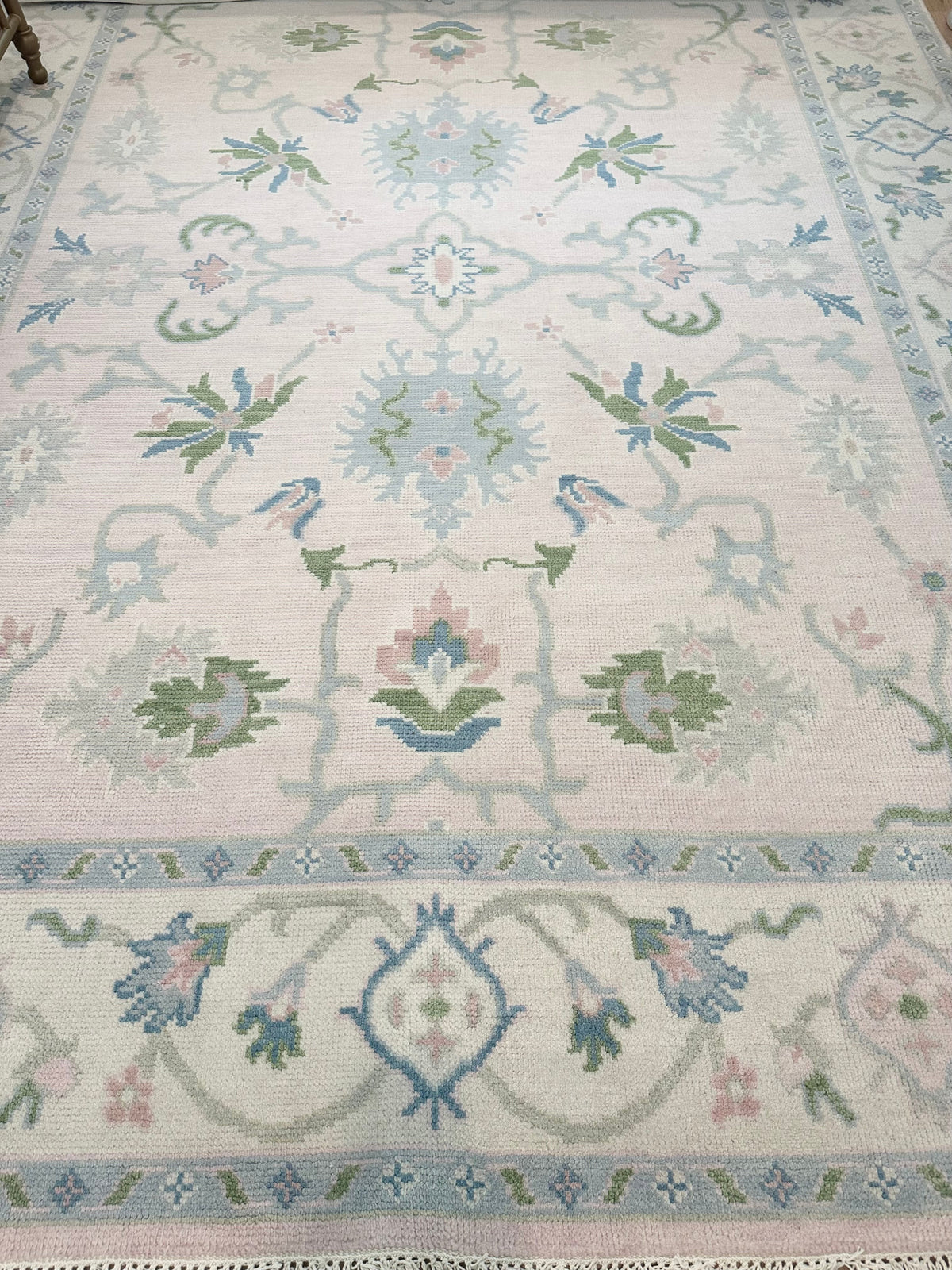 Georgetown Pink Modern Oushak
