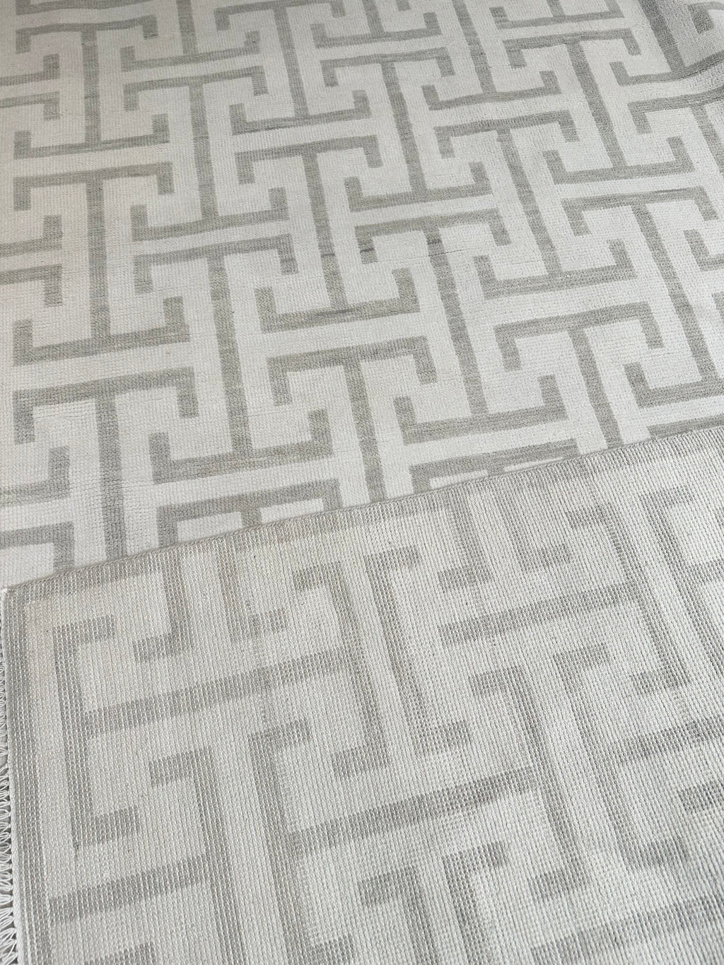 Tyler Neutral Hand-Knotted Wool Rug