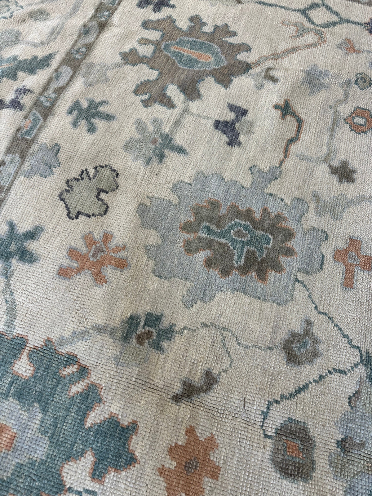 Opal Turkish Oushak Rug