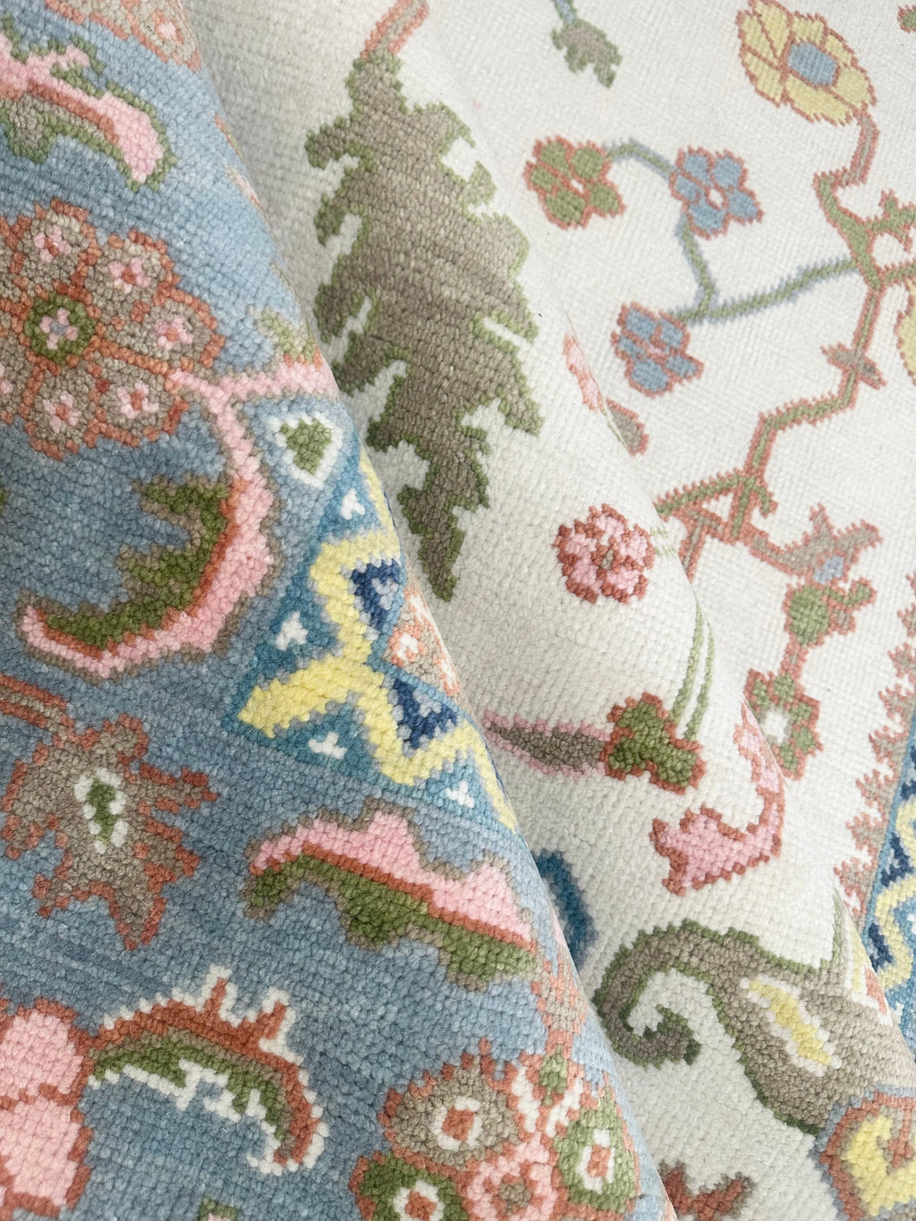 Austin Pink Modern Oushak Rug