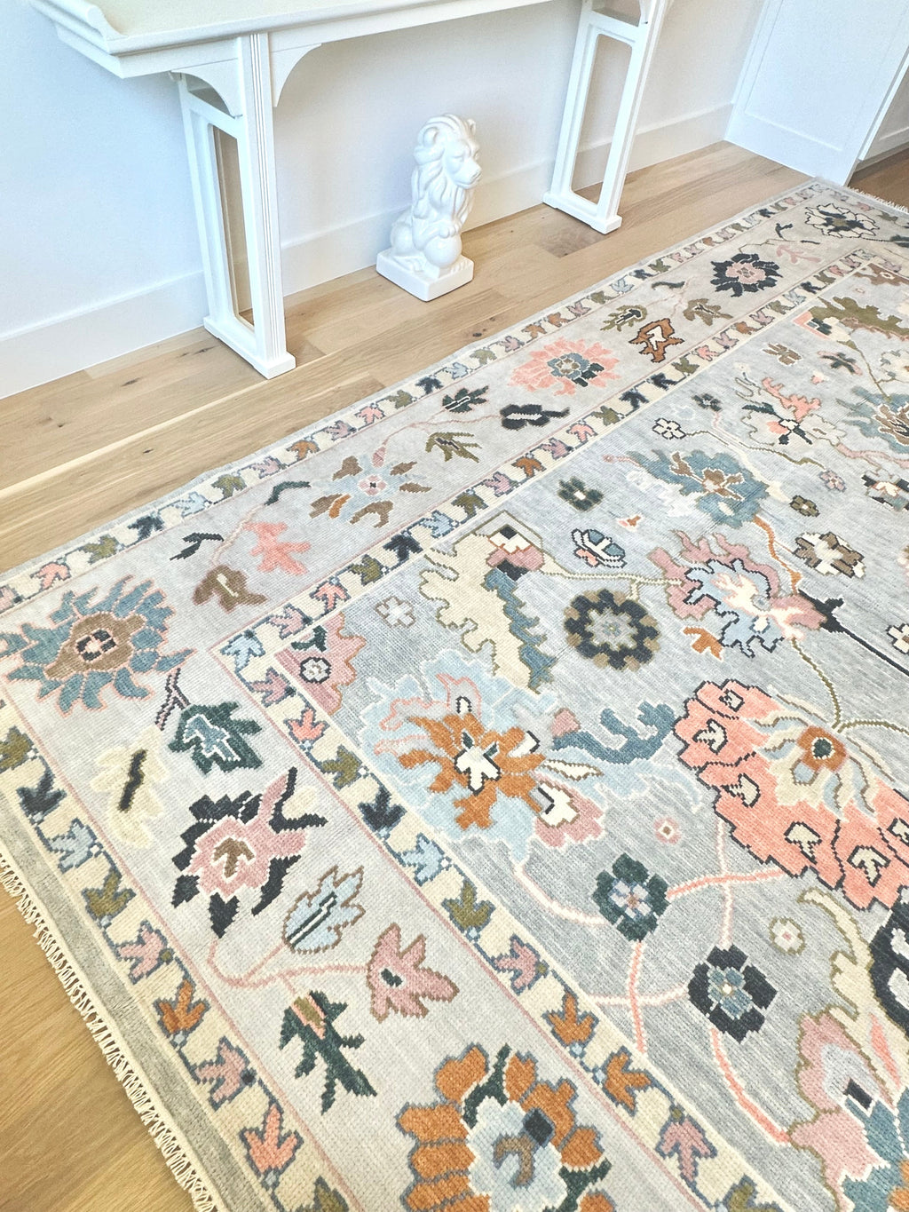 Catalina Blue Modern Oushak