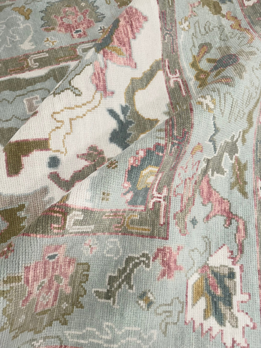 Savannah Cream Modern Oushak