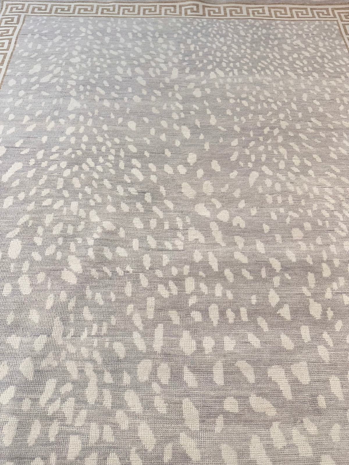 Alexandria Smokey Lilac Hand-Knotted Wool Rug