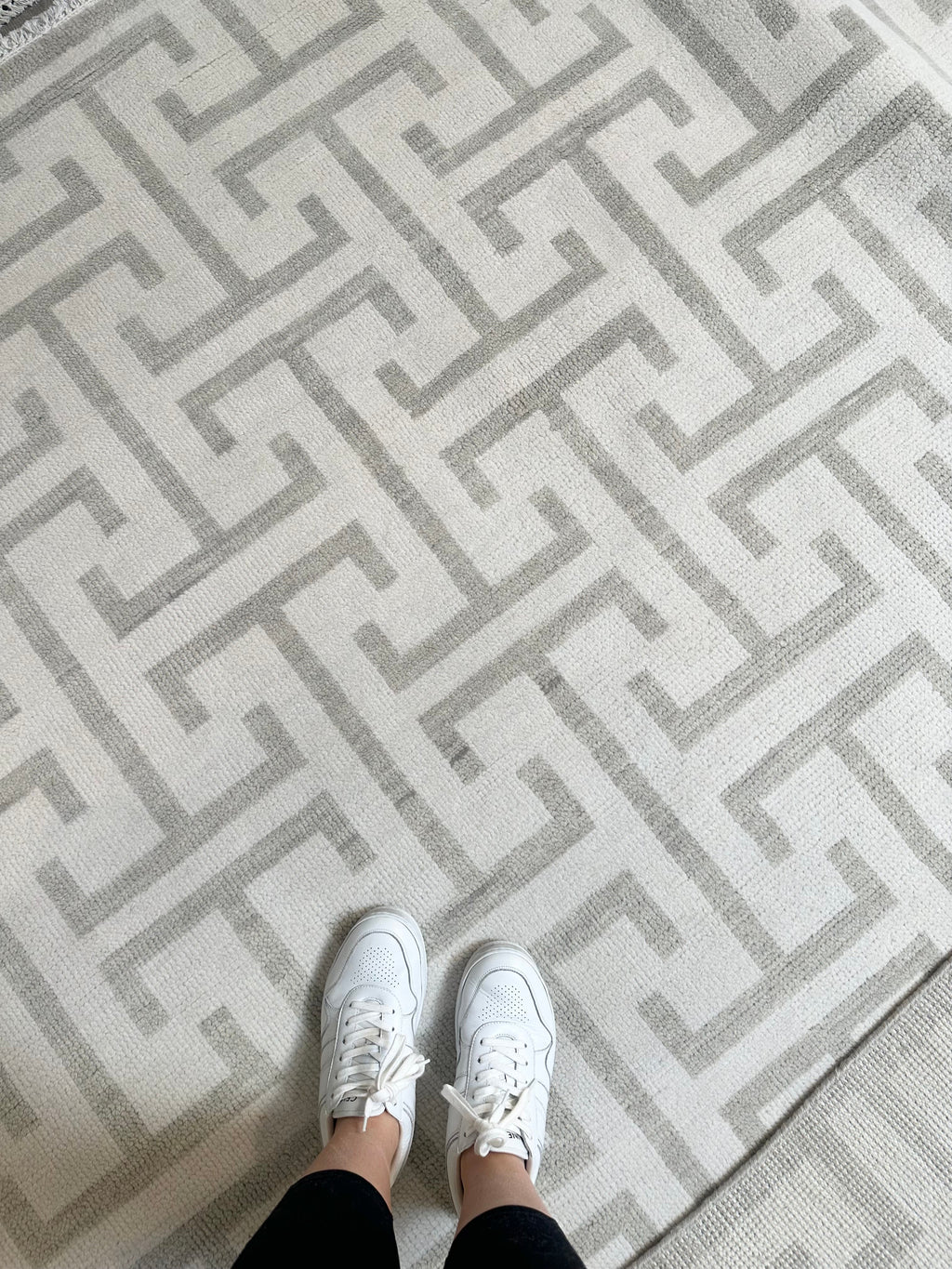 Tyler Neutral Hand-Knotted Wool Rug