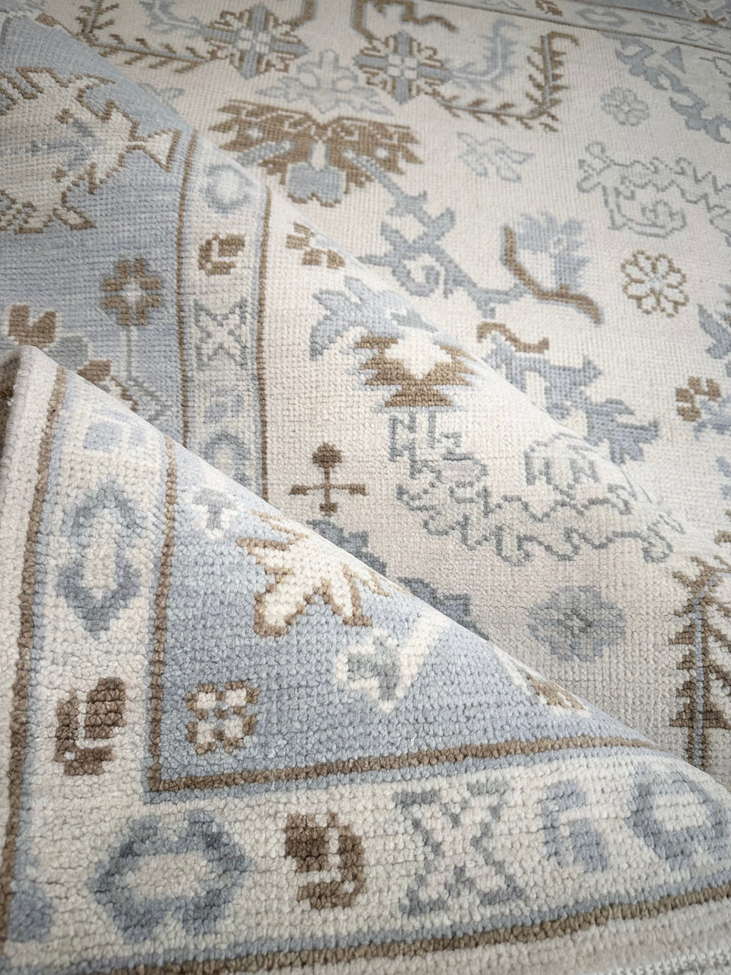 Richmond Blue Modern Oushak