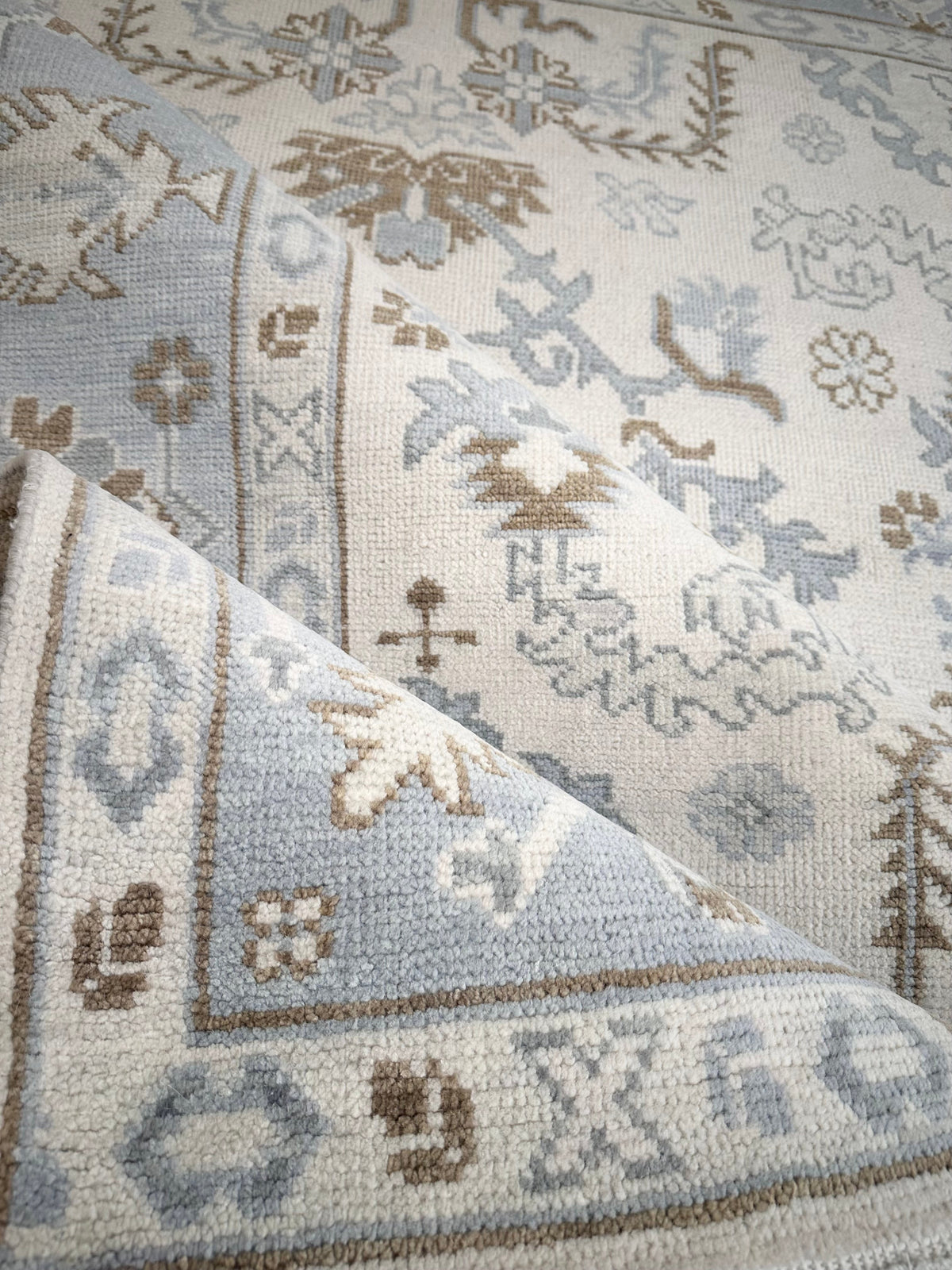 Richmond Blue Modern Oushak