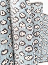 Addis Blue Hand-Knotted Wool Rug
