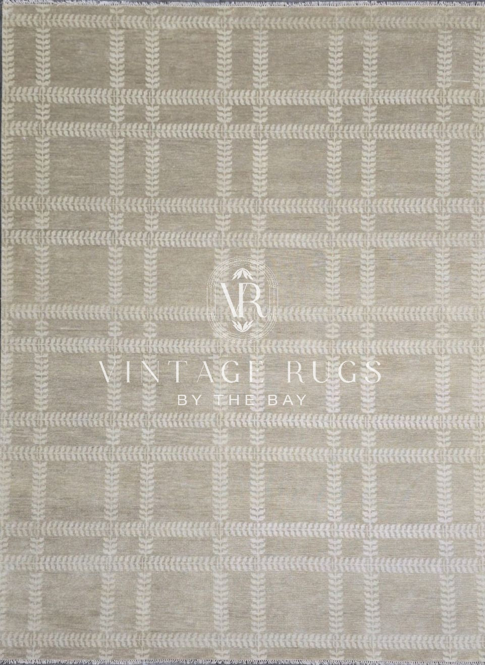 Allie Neutral Modern Oushak Rug