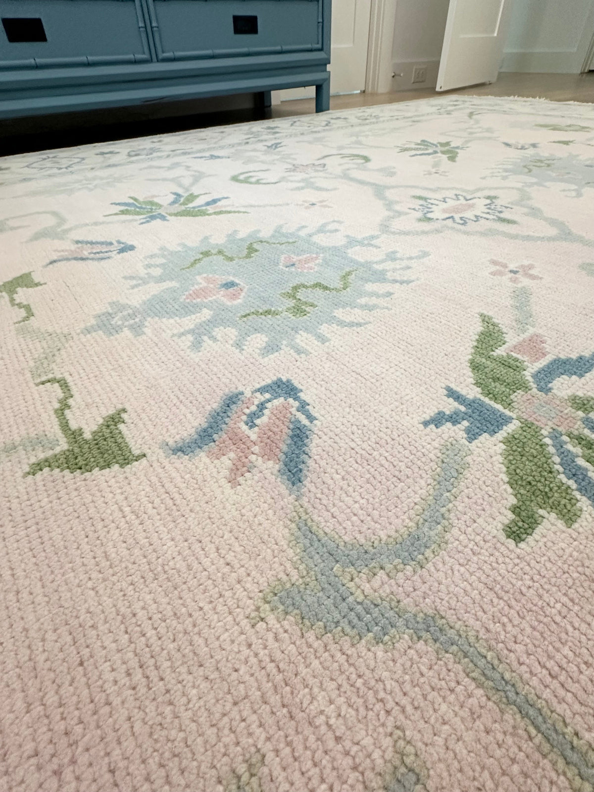 Georgetown Pink Modern Oushak
