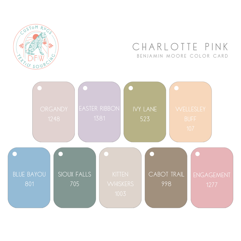 Charlotte Pink Modern Oushak