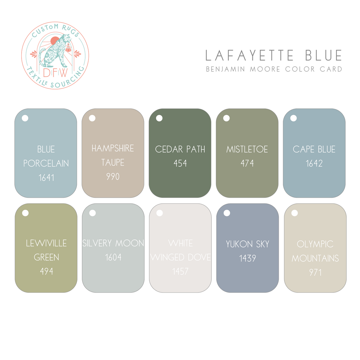 Lafayette Blue Hand-Knotted Modern Oushak