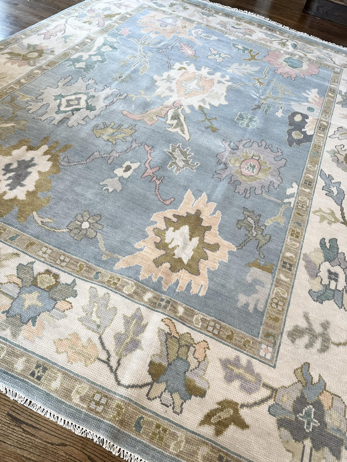 Capri Blue Modern Oushak