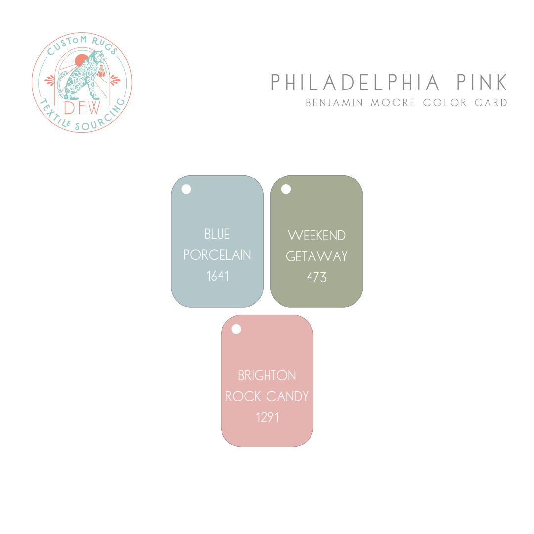 Philadelphia Pink Hand Knotted Wool Rug