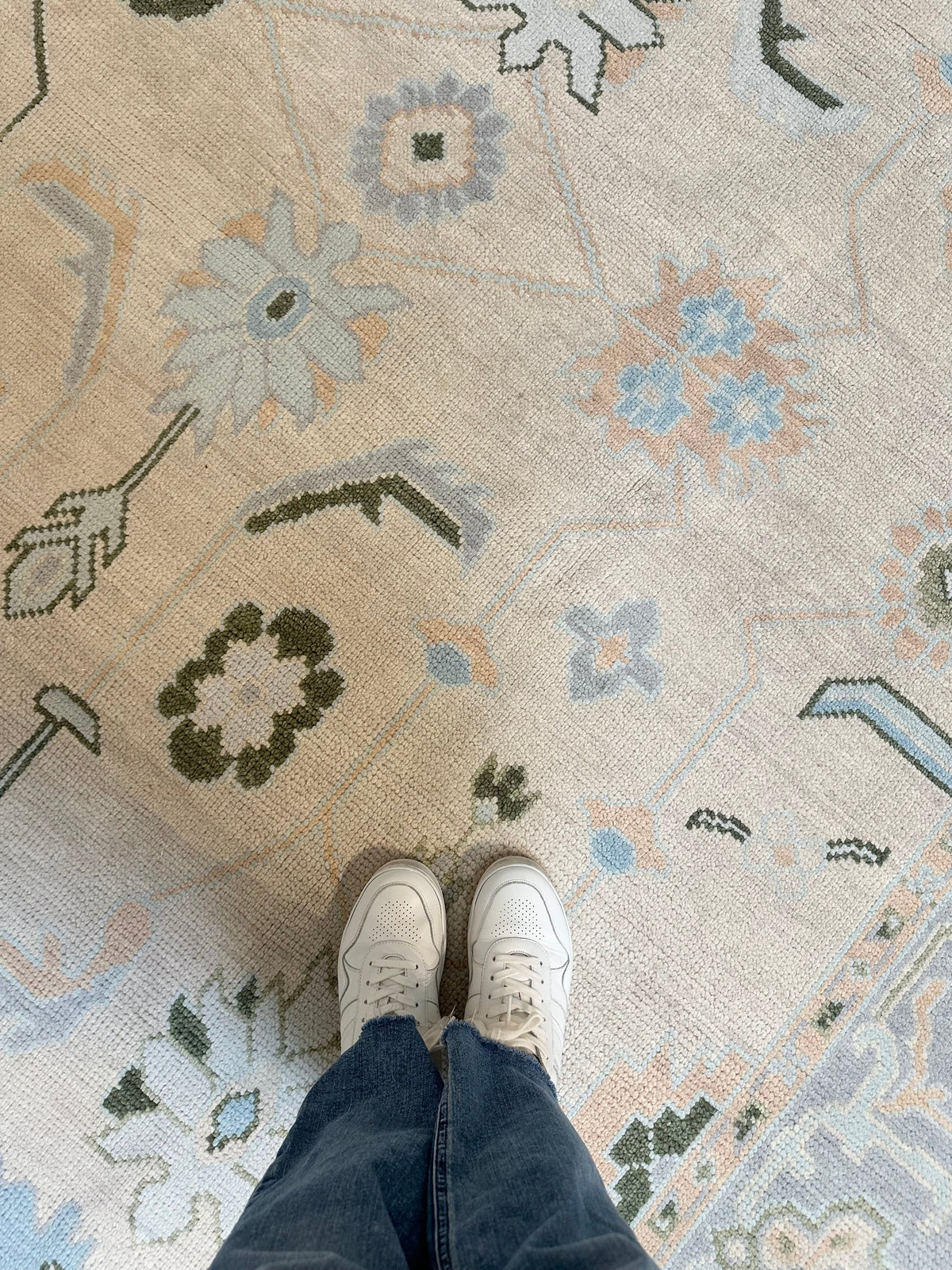 Inverness Sand/Tan Modern Oushak Rug
