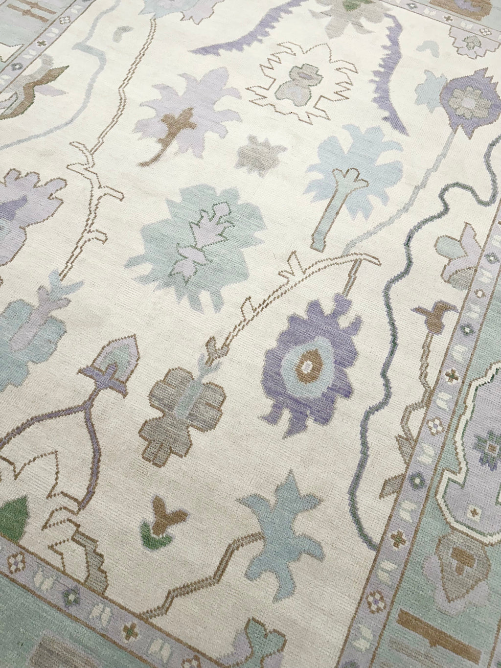 Porto Lavender Modern Oushak