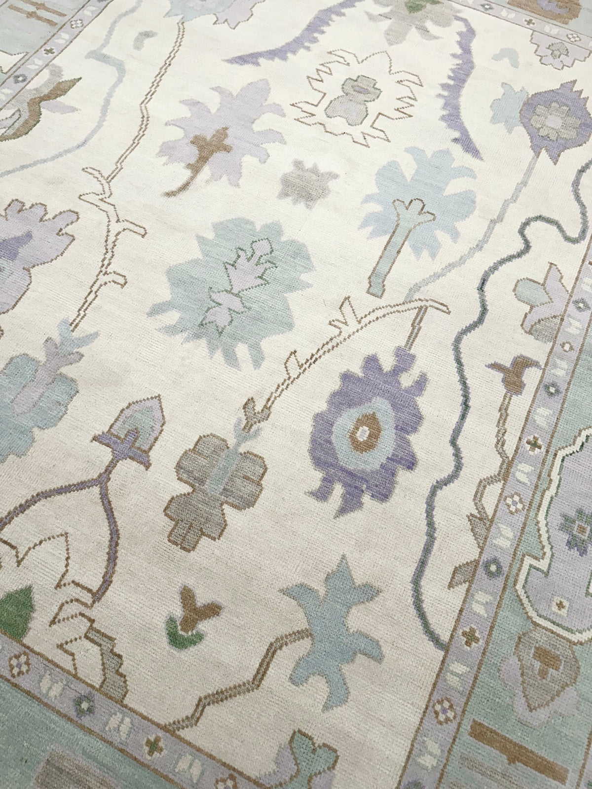 Porto Lavender Modern Oushak