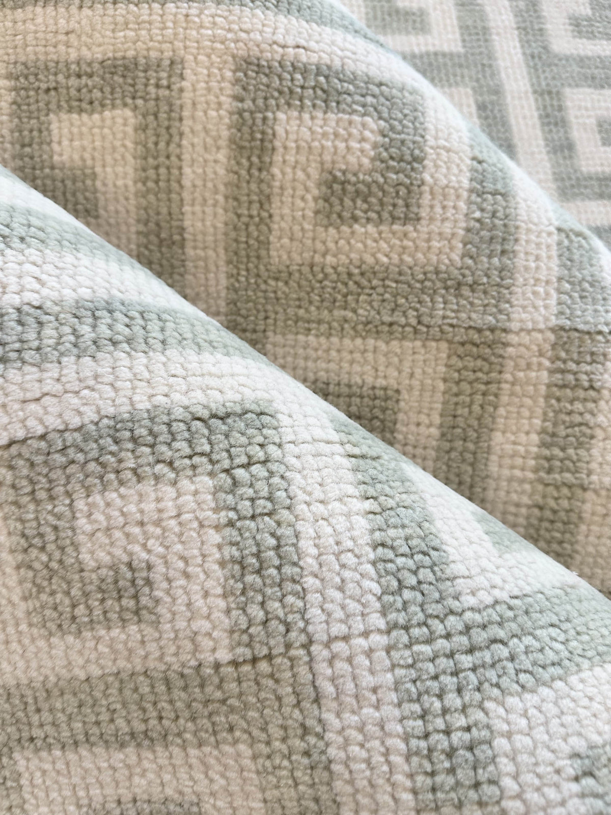 Delphi Green Hand-Knotted Wool Rug