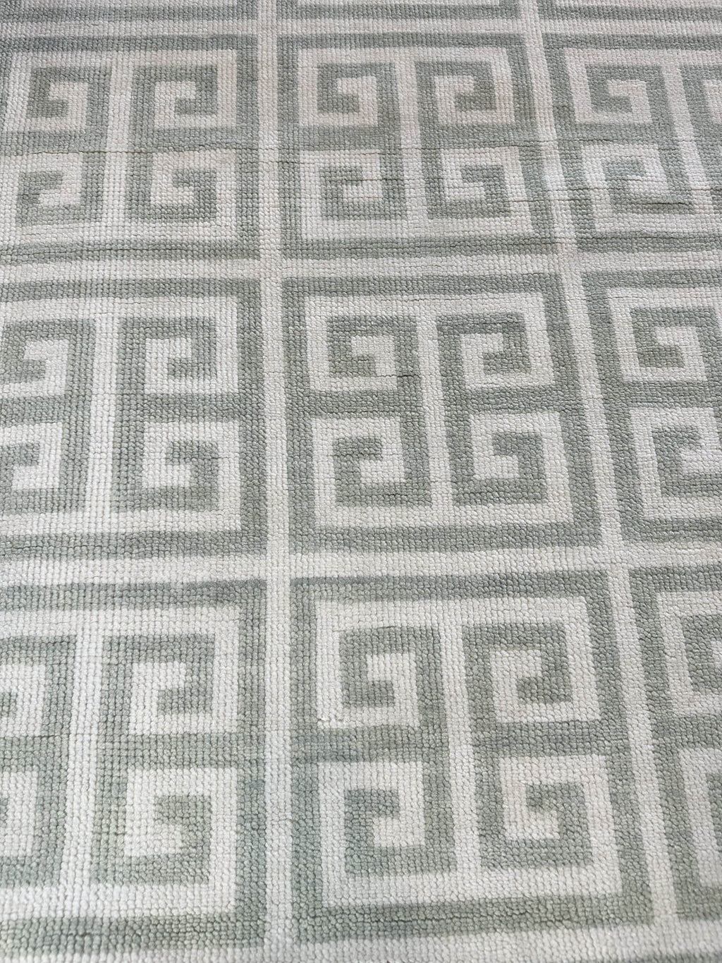 Delphi Green Hand-Knotted Wool Rug