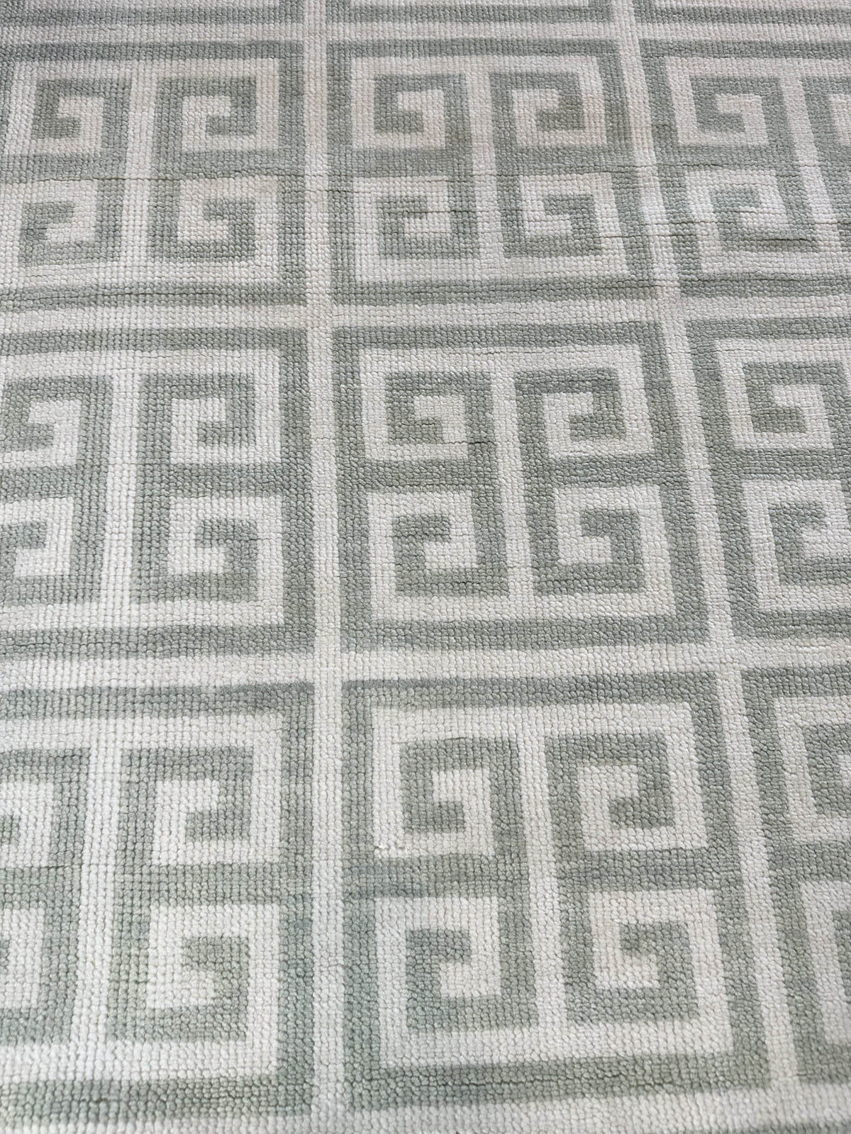 Delphi Green Hand-Knotted Wool Rug