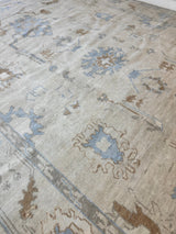 Edith Sepia Turkish Oushak Rug