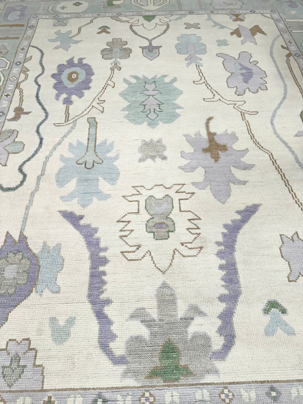 Porto Lavender Modern Oushak
