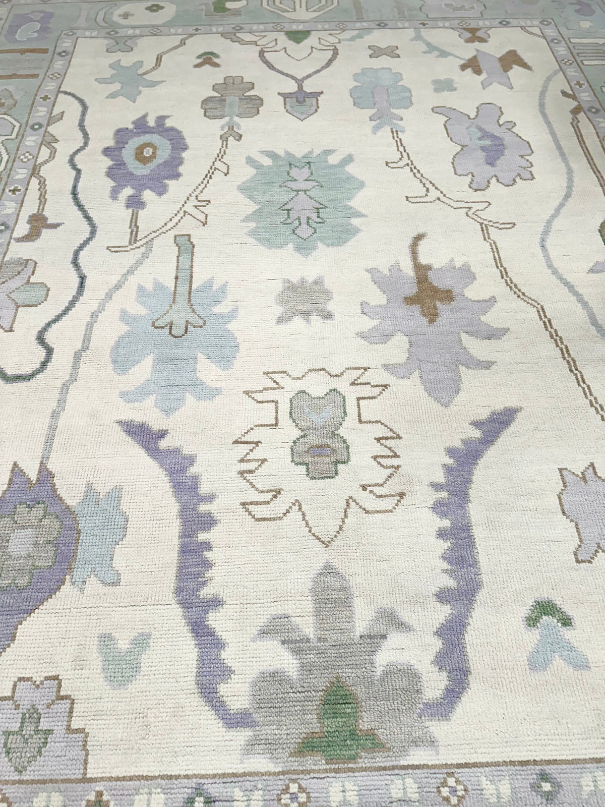 Porto Lavender Modern Oushak