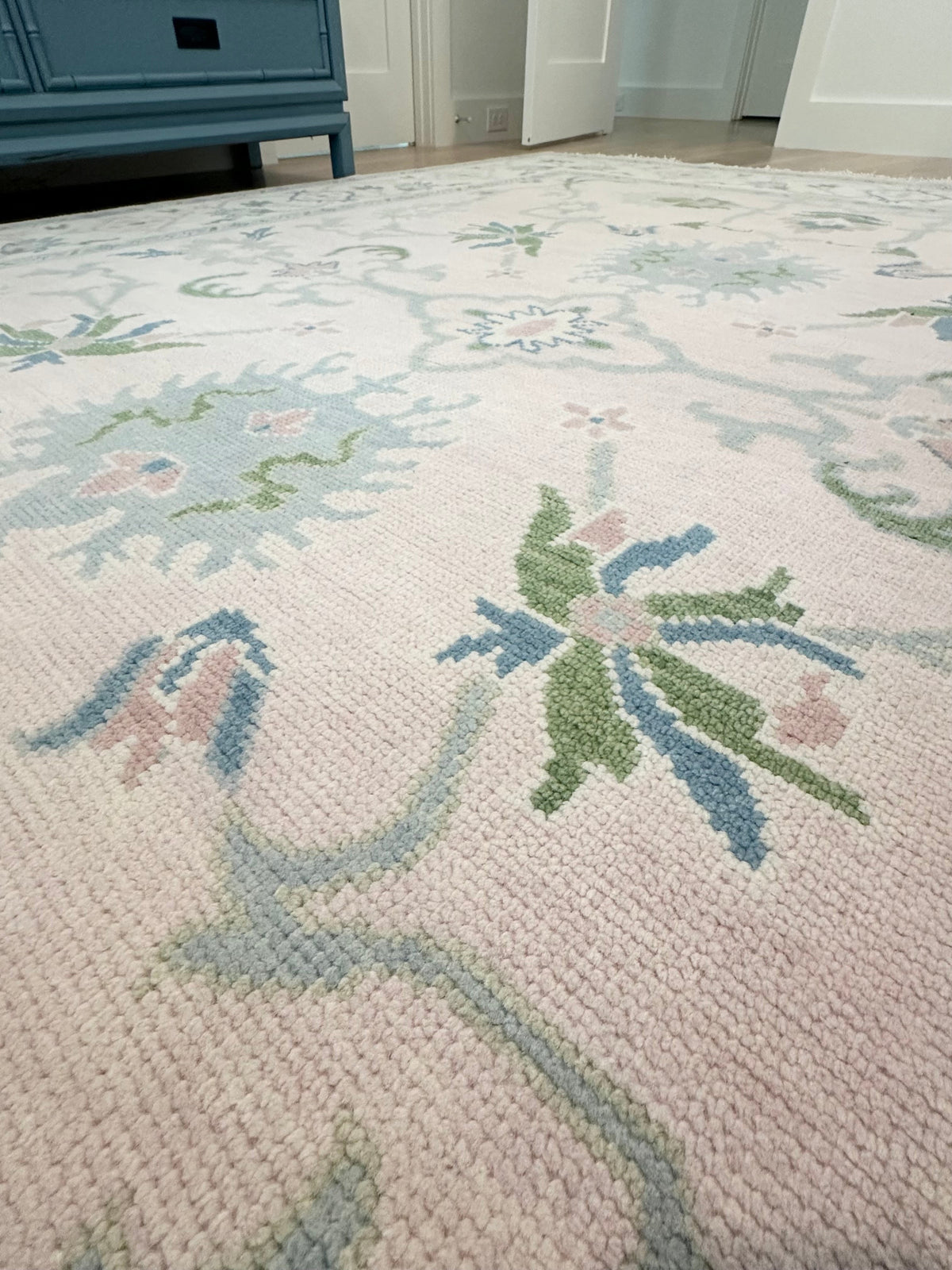 Georgetown Pink Modern Oushak
