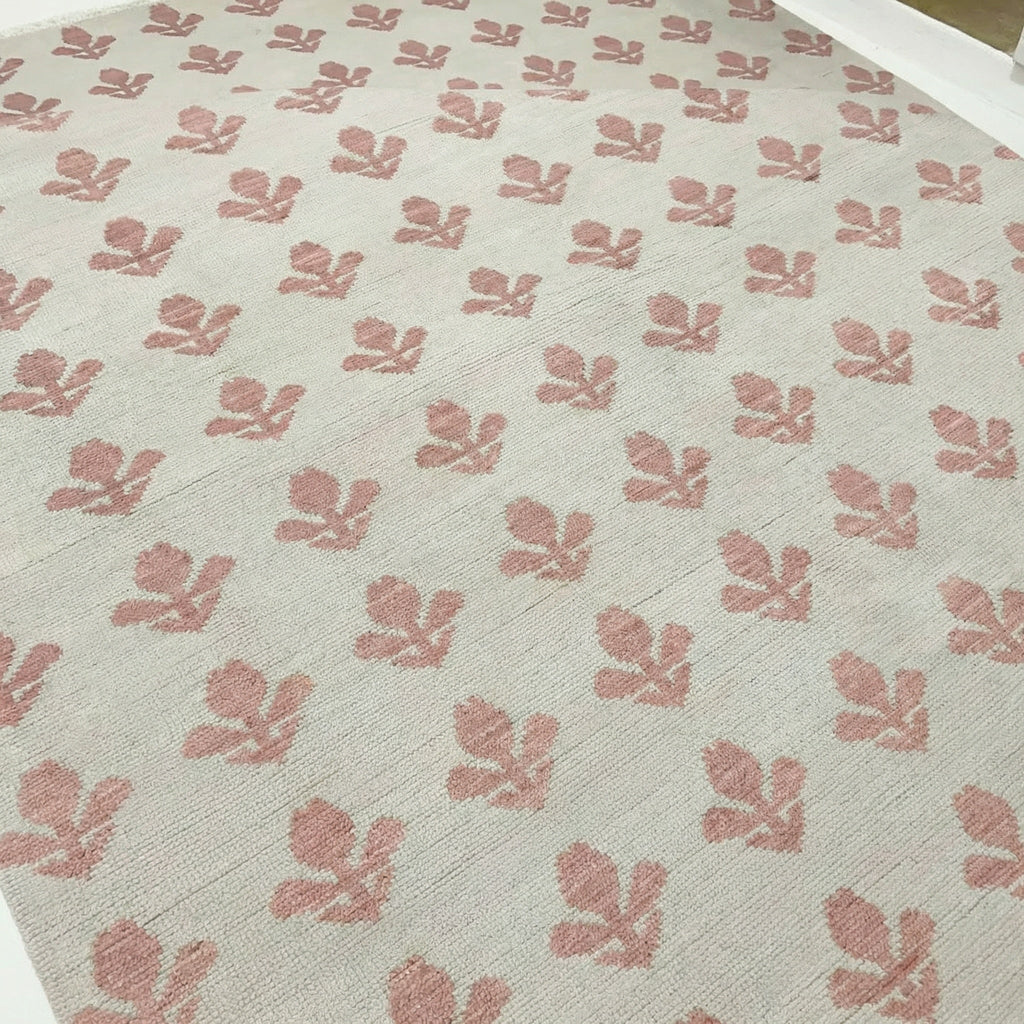 Florence Pink Hand-Knotted Wool Rug