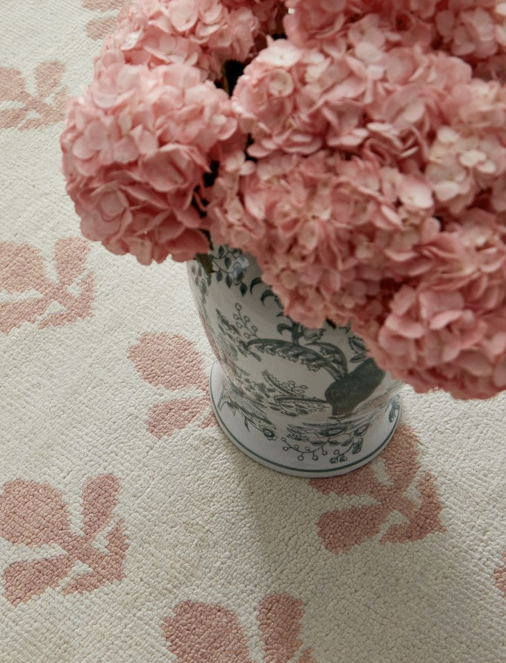 Florence Pink Hand-Knotted Wool Rug