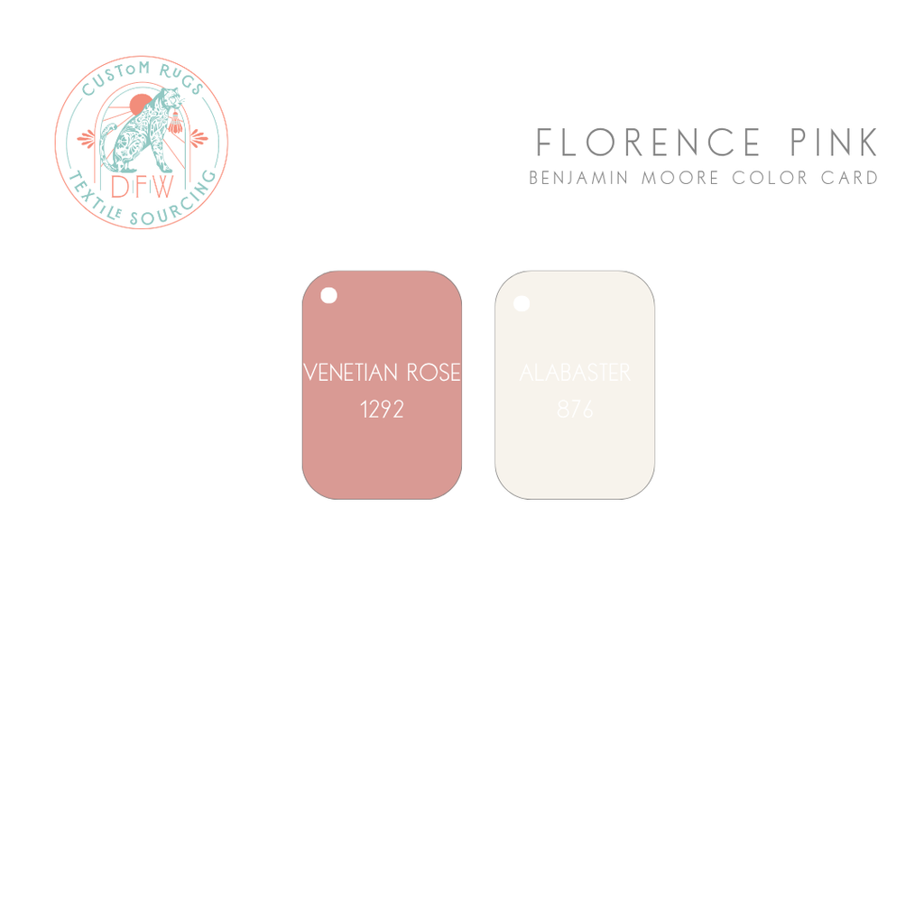 Florence Pink Hand-Knotted Wool Rug