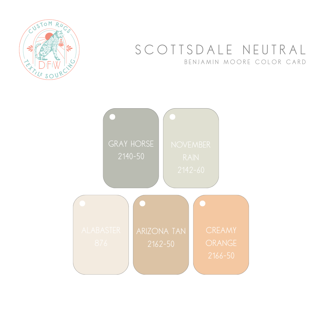 Scottsdale Neutral Hand-Knotted Wool Rug
