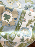Augusta Blue Modern Oushak