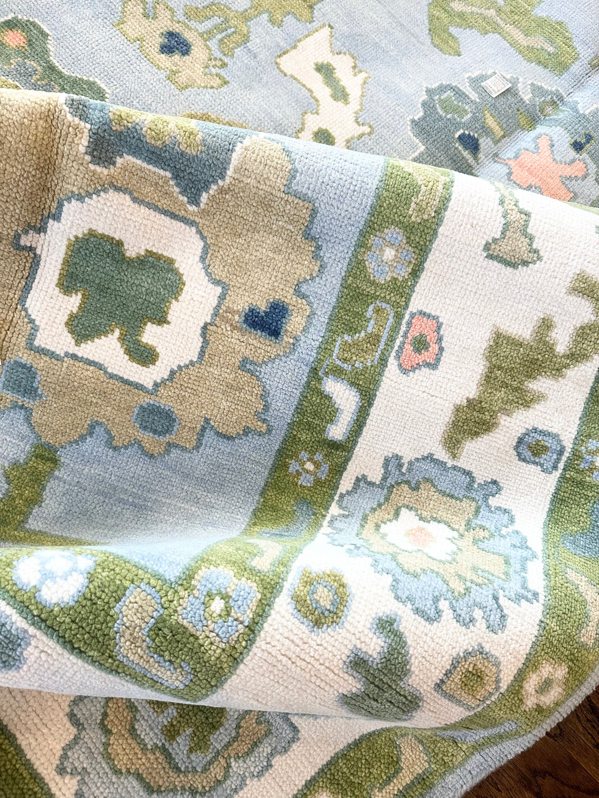 Augusta Blue Modern Oushak