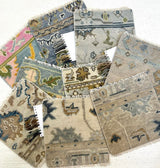 1x1 Oushak Sample - Try before you buy!