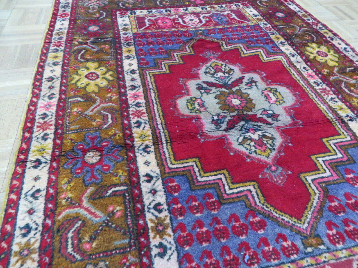 Red Vintage Turkish 4 x 6 (in stock)